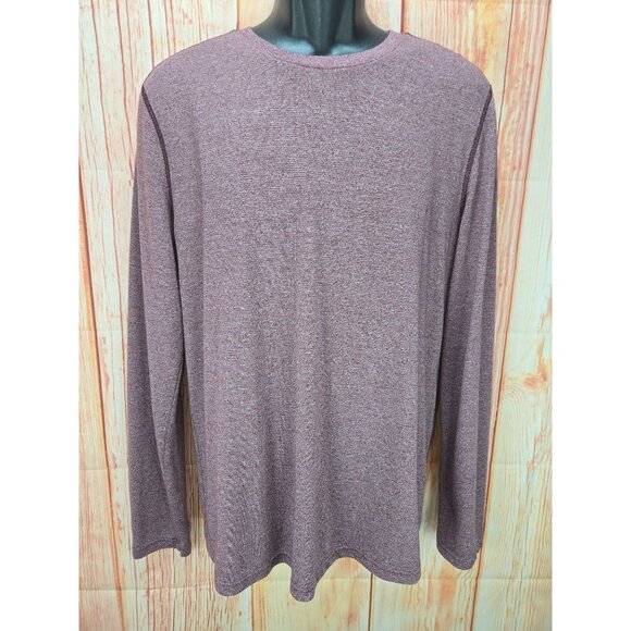 Under Armour Threadborne HeatGear Mens Long Sleeve Fitted Shirt Large Maroon Str - Picture 1 of 8